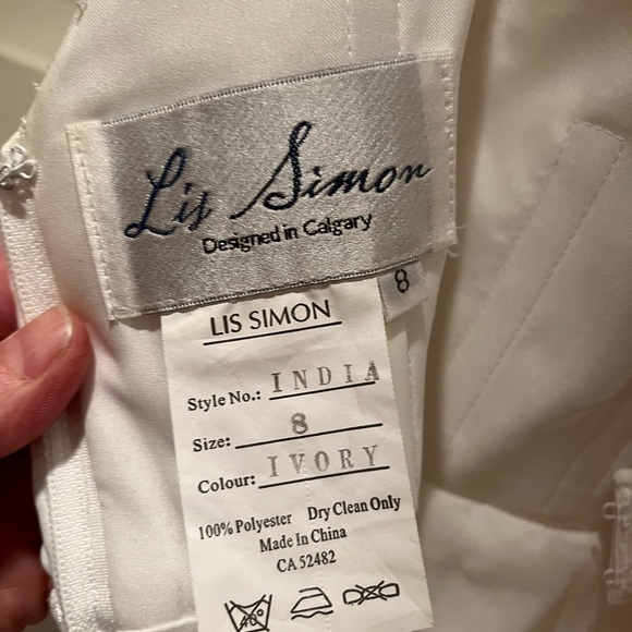 Lis Simon Wedding/Debutant Dress Size 8 - Picture 6 of 8